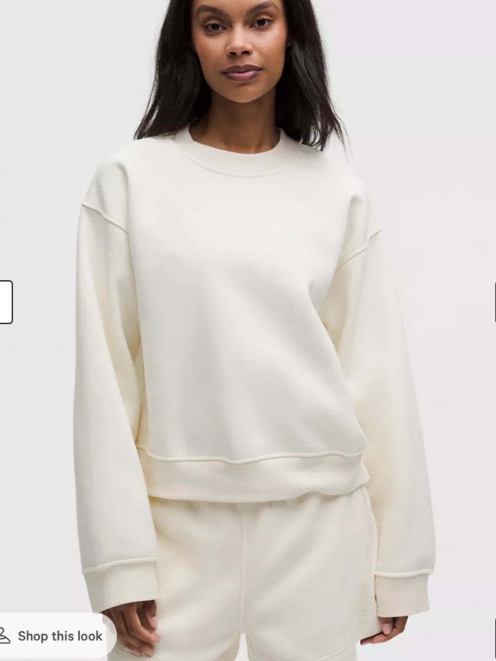 Lululemon Soft Streme Oversized Crew